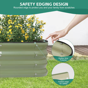 BIRDSINYARD open-bottom design promotes drainage and healthy roots