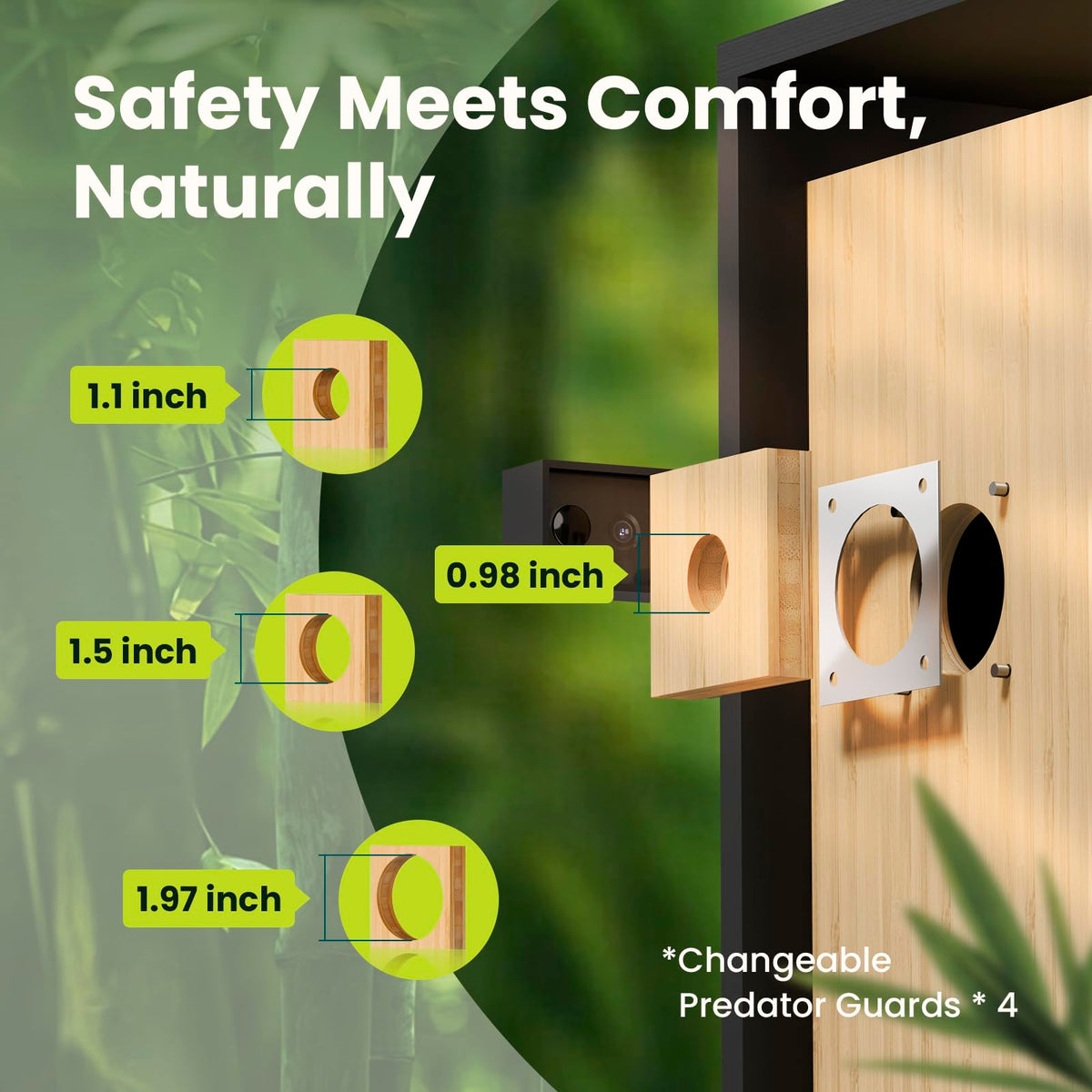 Birdfy Nest Duo IP66 weatherproof cameras for outdoor use