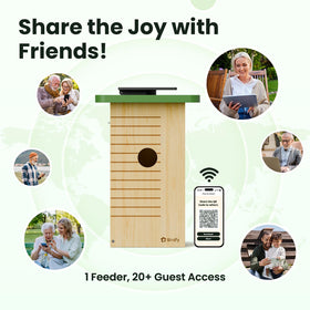 Birdfy makes a thoughtful gift for bird lovers with built-in camera.