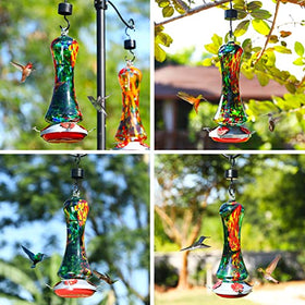 Birdkiss garden decor that doubles as a practical nectar station