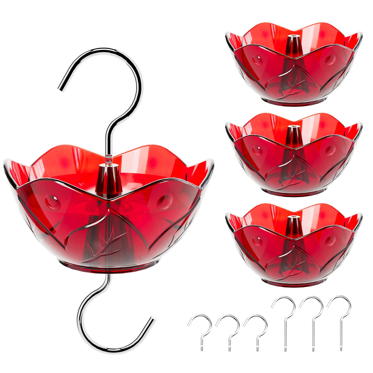 Birdream ant moat for hummingbird feeder protects nectar in outdoor setups.