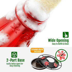 Birdream Hummingbird Feeder in gift box ready for gifting occasions.