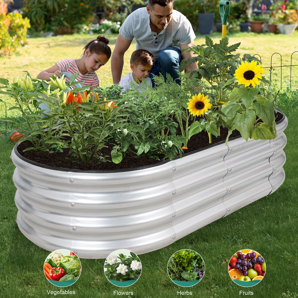Birdsinyard rust-resistant galvanized coating withstands humid weather