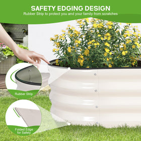 BIRDSINYARD safety edge with rubber seal prevents injuries.