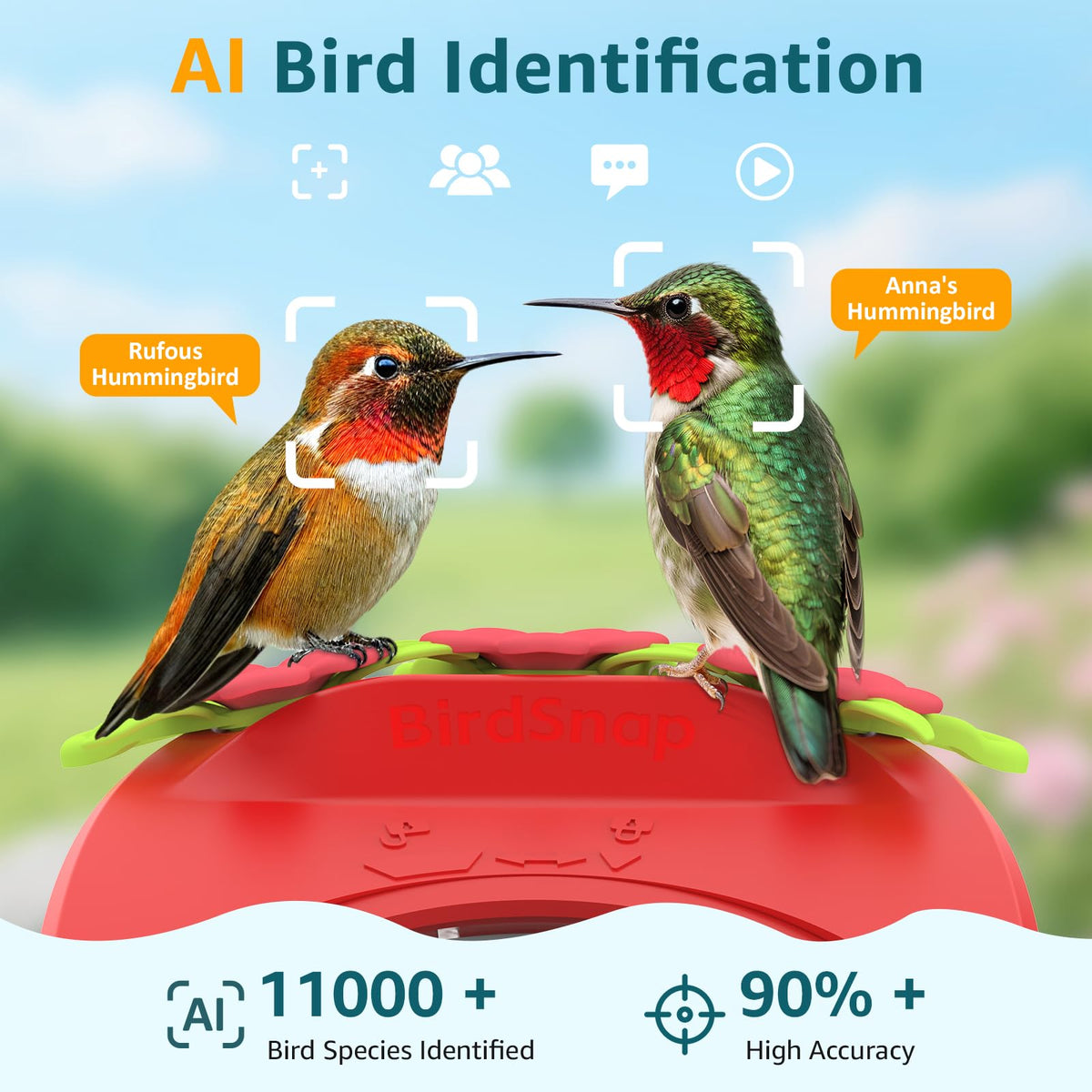 Birdsnap night vision delivers clear footage in low light