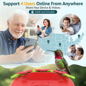 Birdsnap remote sharing lets family view from anywhere