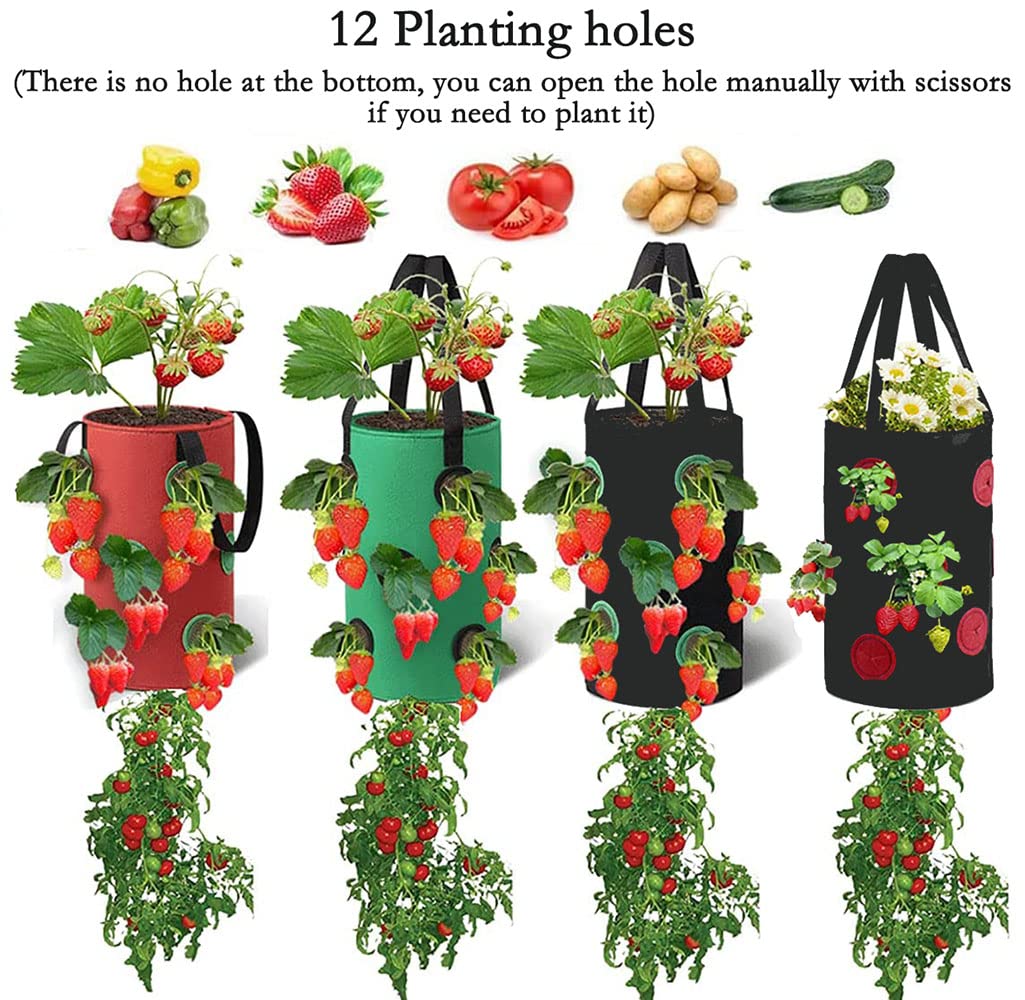 Birheatry non-woven fabric construction offers durable, easy-clean planters.