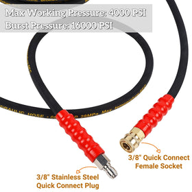 Biswing 3/8 inch quick connect fittings simplify setup