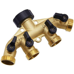 Biswing corrosion-resistant brass body designed for long outdoor use