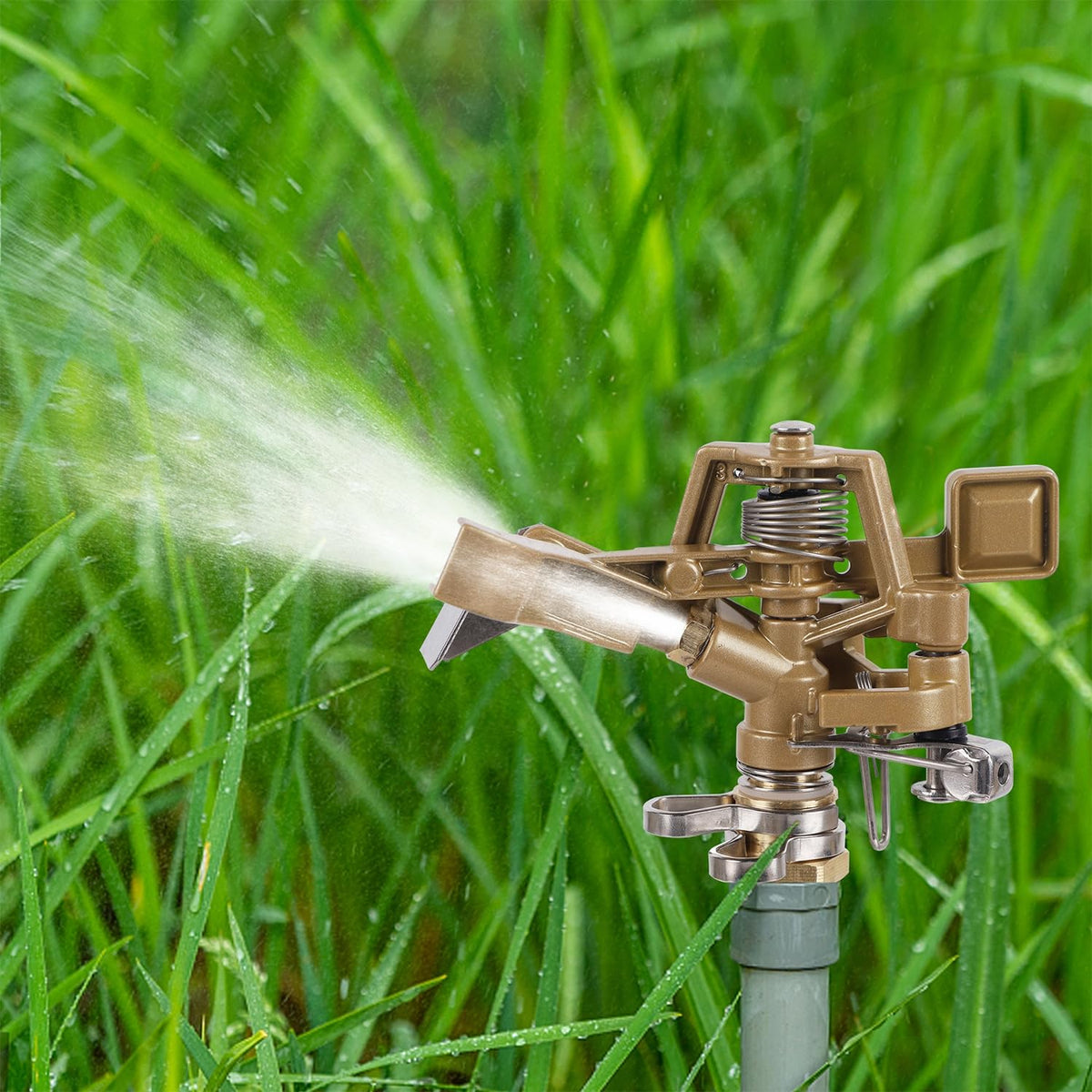 Biswing heavy-duty zinc alloy construction ensures durability and rust resistance.
