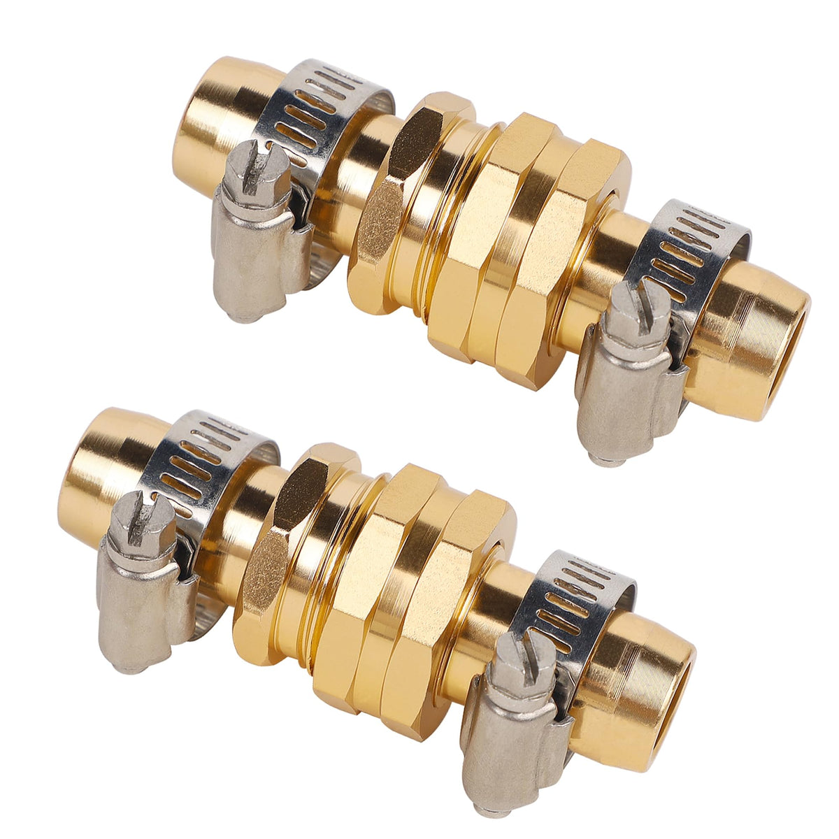 Biswing stainless steel clamps provide long-lasting leak protection.