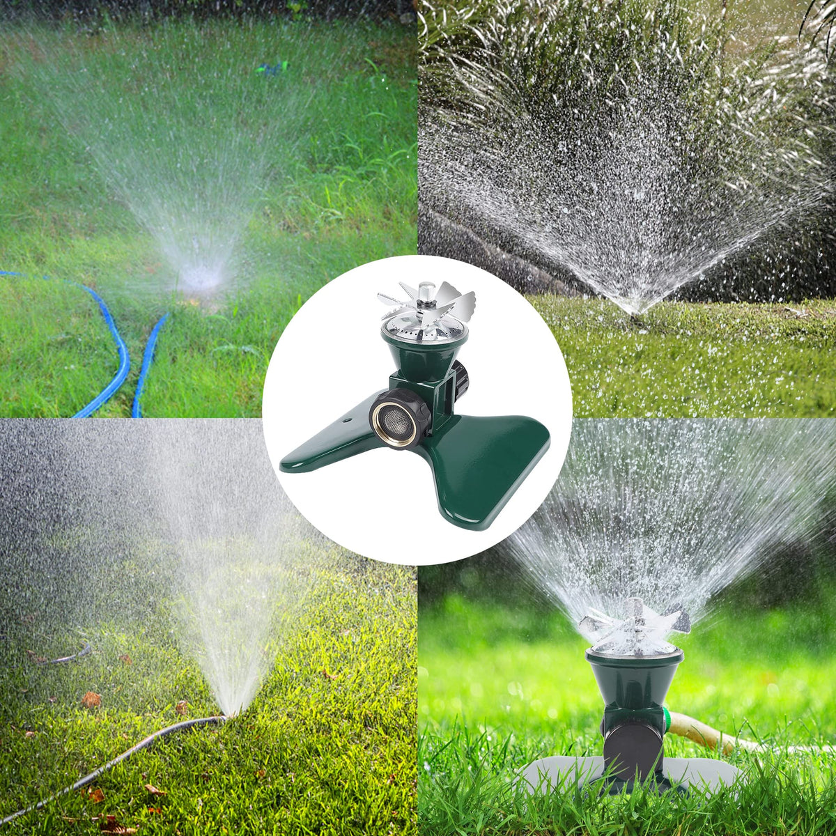 Biswing wide-area irrigation ideal for lawns, gardens, and patios