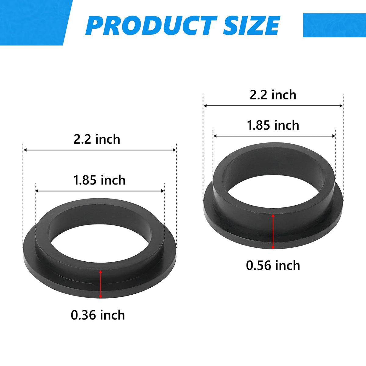 Biteyued L-shape O-Ring 11412 provides a durable pool seal