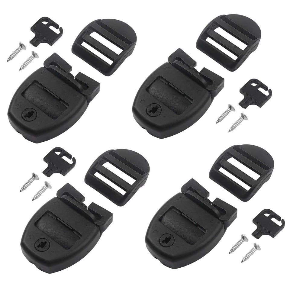 Biteyued spa cover clips four latch sets secure your spa cover during windy days
