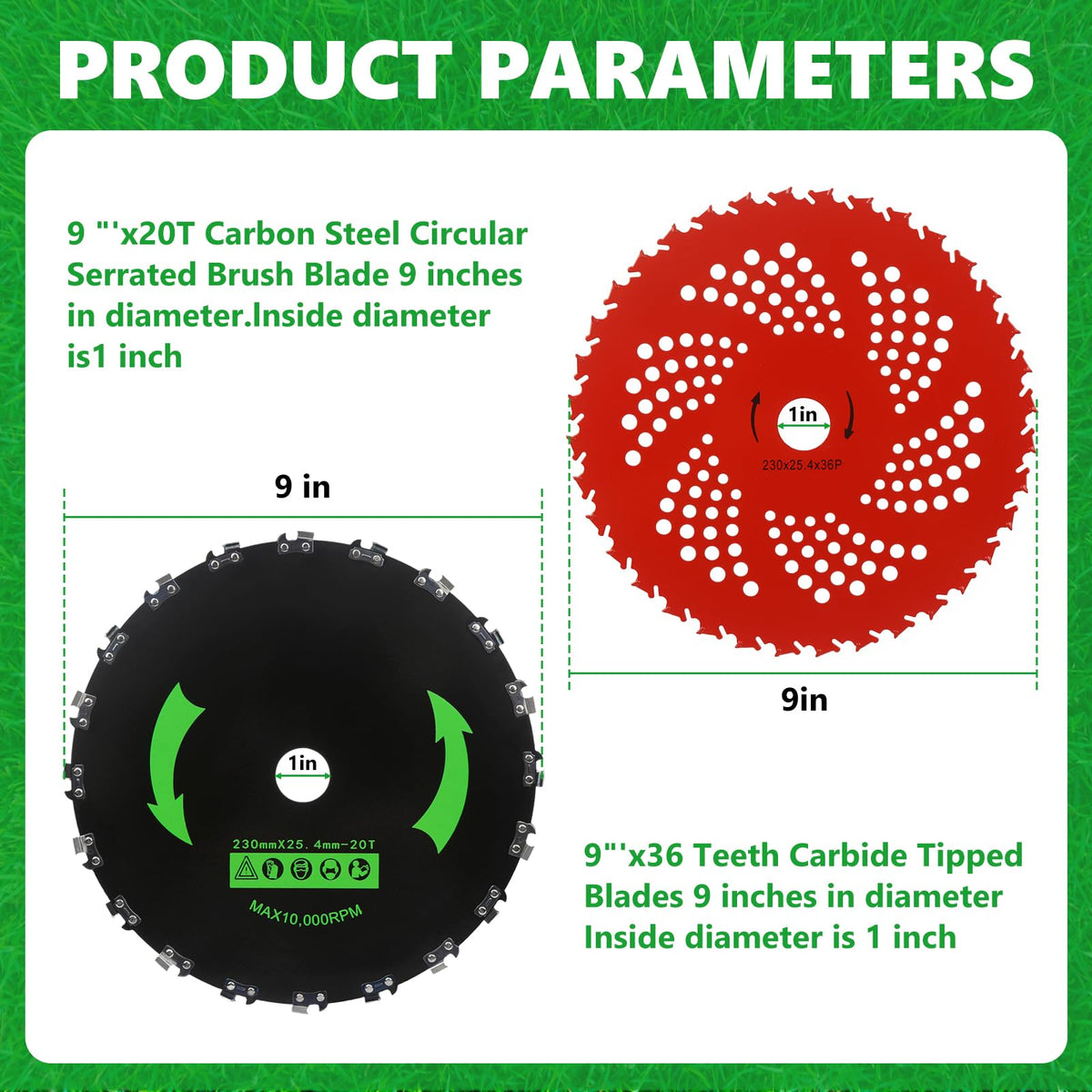 Biteyued universal adapter kit shows simple attachment to straight shaft trimmers.