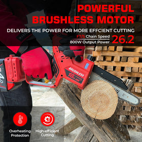 Milwaukee battery compatibility shown for quick swaps during yard work.