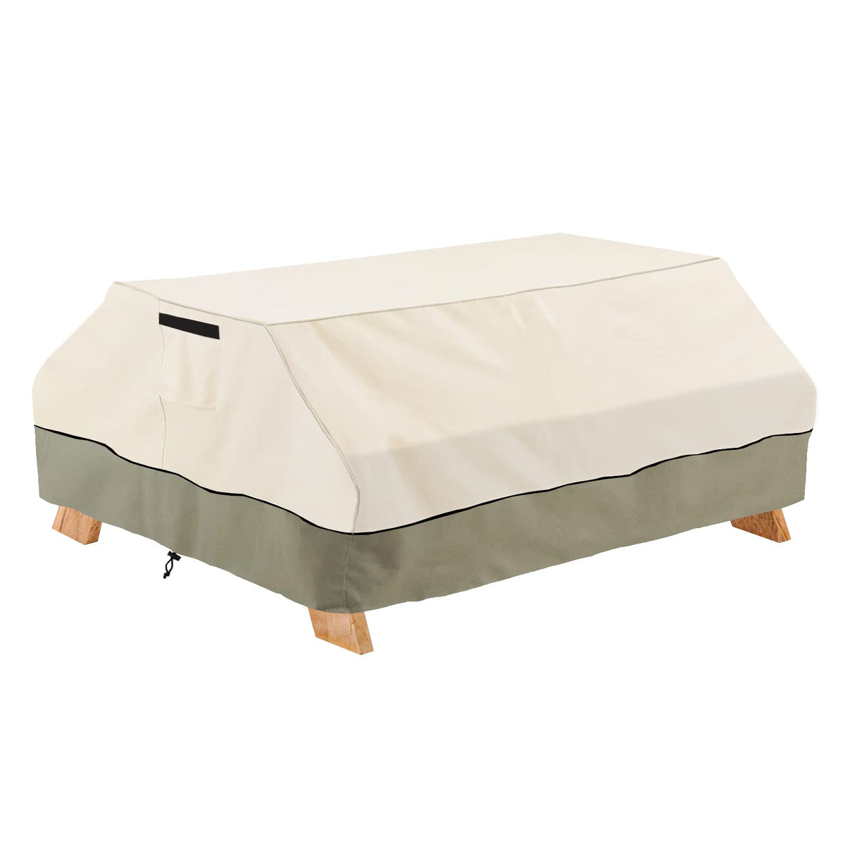 Bitubi picnic table cover 70-72 inch fit protects your outdoor table.