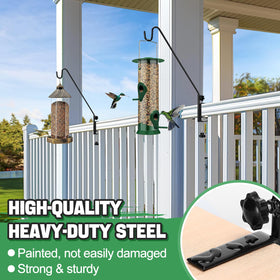 Biubee deck hanger used for hanging plants and decorative ornaments