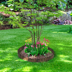 Biubee edging along a garden path blending with nature