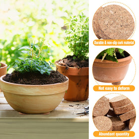 Biubee drainage spacer raises pots by 0.6 inches