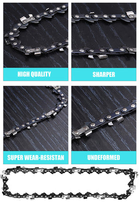 Bizhala 8 inch chain designed for Portland 62896 providing reliable wood cutting