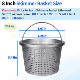 BJFGF skimmer basket installation ease demonstration for quick replacement