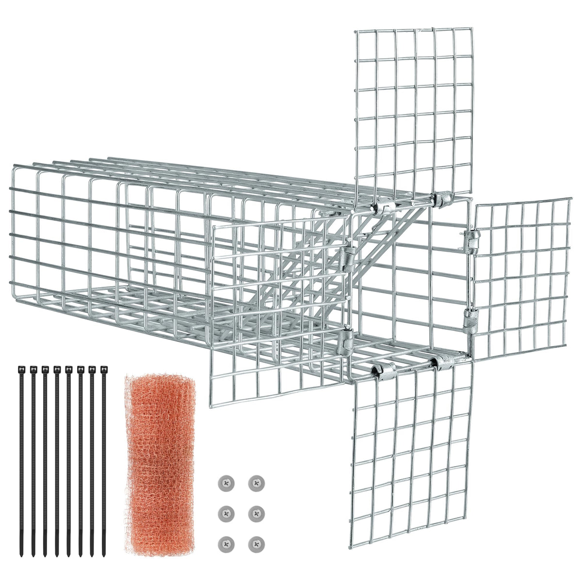 BKALEME one-way squirrel door excluder secures attic entry points.