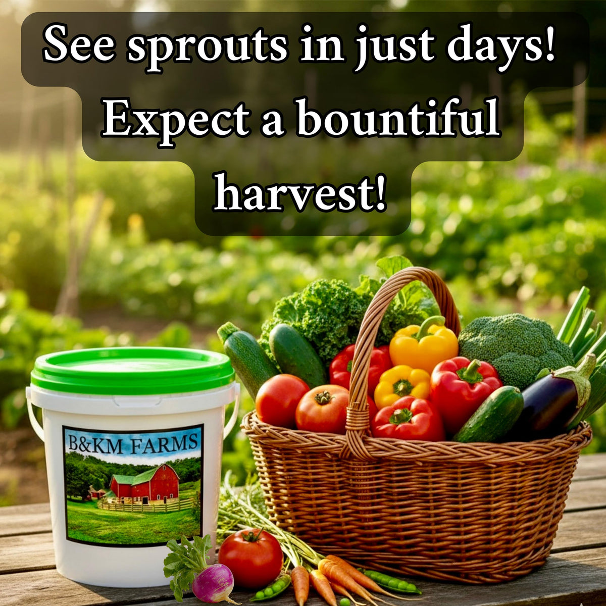 Open-pollinated heirloom seeds enable simple seed saving for next year.