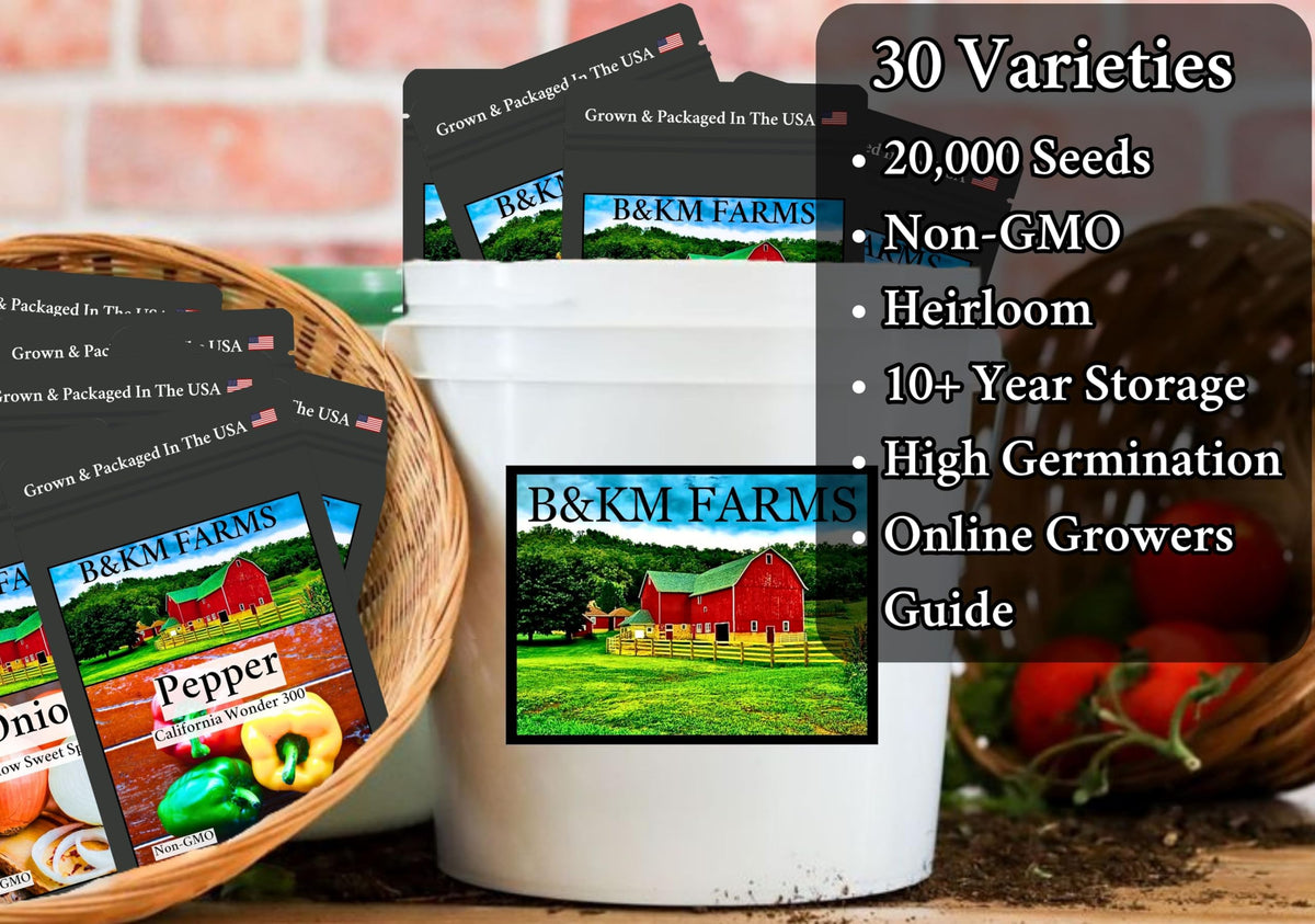 B&KM Farms BKF online planting guide provides actionable growing tips.