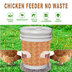 Bkotoo chicken water cups six-pack provide constant hydration with minimal waste