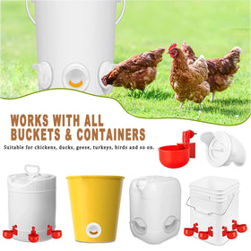 Bkotoo rain hood and sealing lid illustrate weatherproof protection for feed