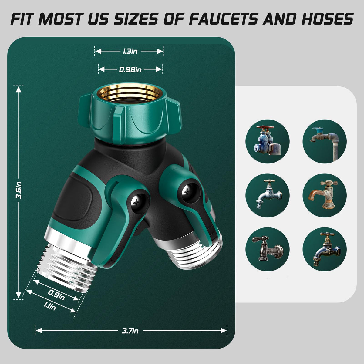 BKV tool free installation with ergonomic grips for quick setup