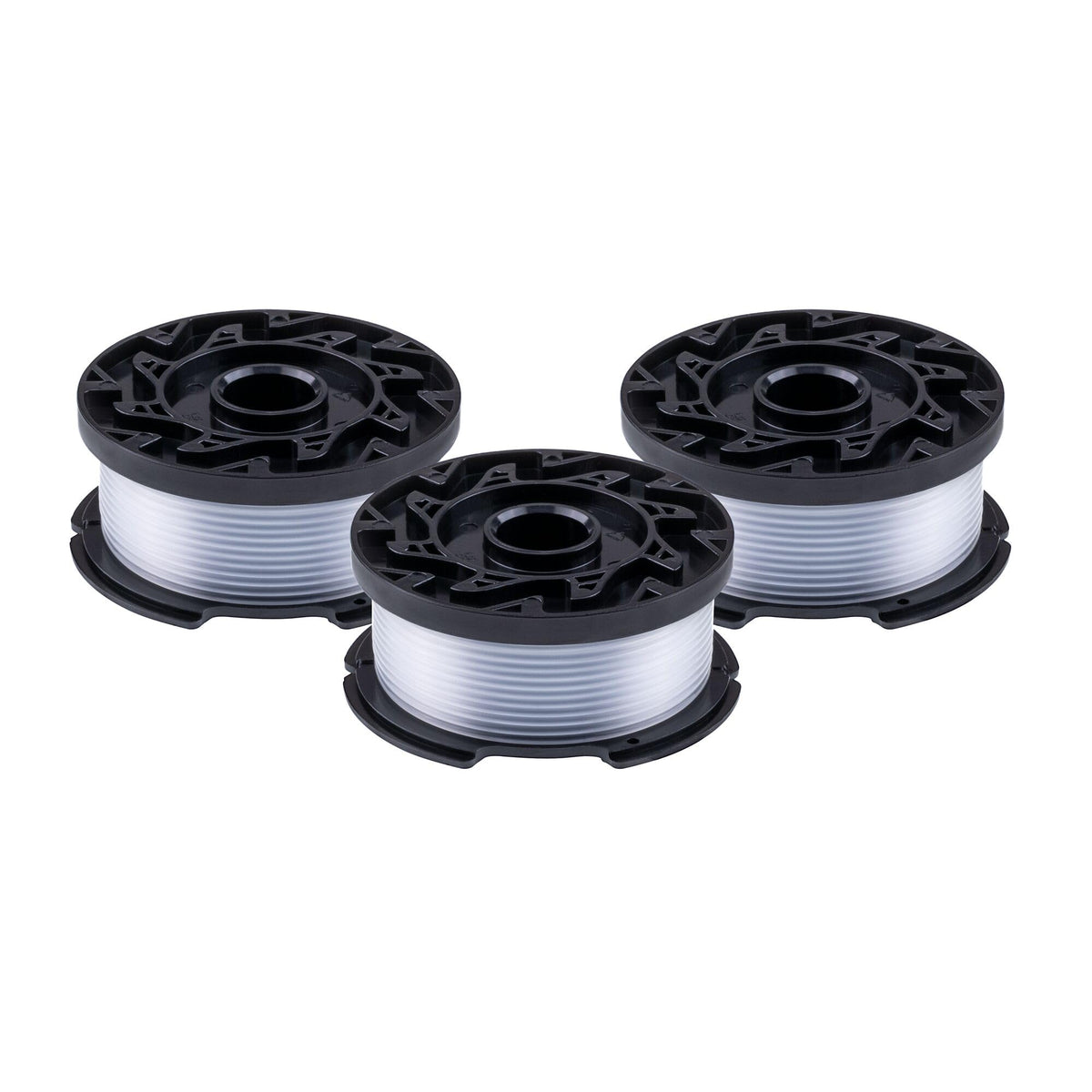BLACK+DECKER three-spool replacement pack keeps you stocked.