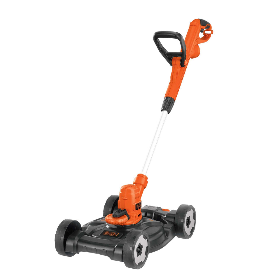 BLACK+DECKER MTE912 mower deck with adjustable height for versatile cutting.