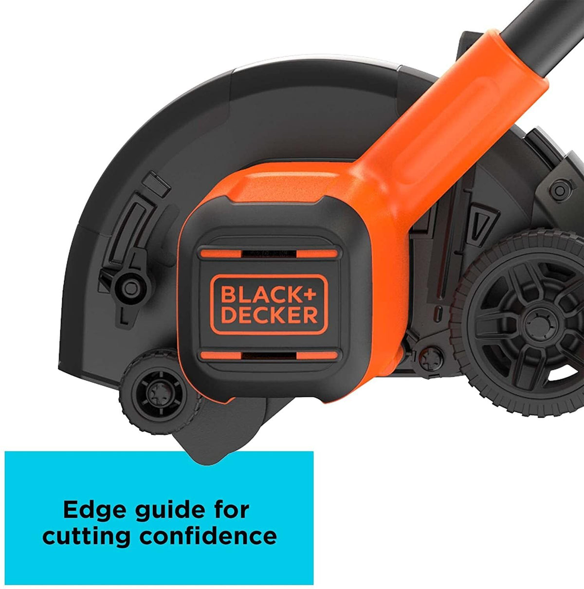 BLACK+DECKER 20V MAX edger with 7.5-inch blade for efficient edging.