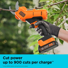 BLACK+DECKER BCPR320C1 1-inch cut capability on wet wood