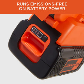 BLACK+DECKER soft-grip handle provides comfortable control