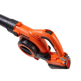 BLACK+DECKER collection bag attachment captures debris efficiently