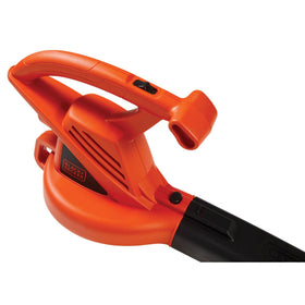 Included blow tube attachment for targeted debris clearing.