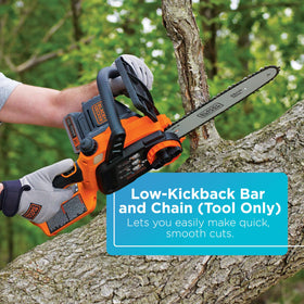 BLACK+DECKER LCS1020B 8-inch cut capacity for pruning and small limbs