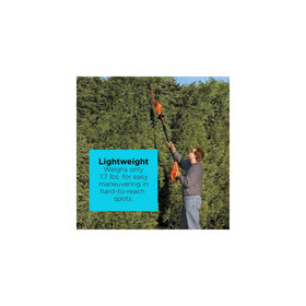 Black+Decker LPHT120 extended reach up to 11 feet for tall hedges