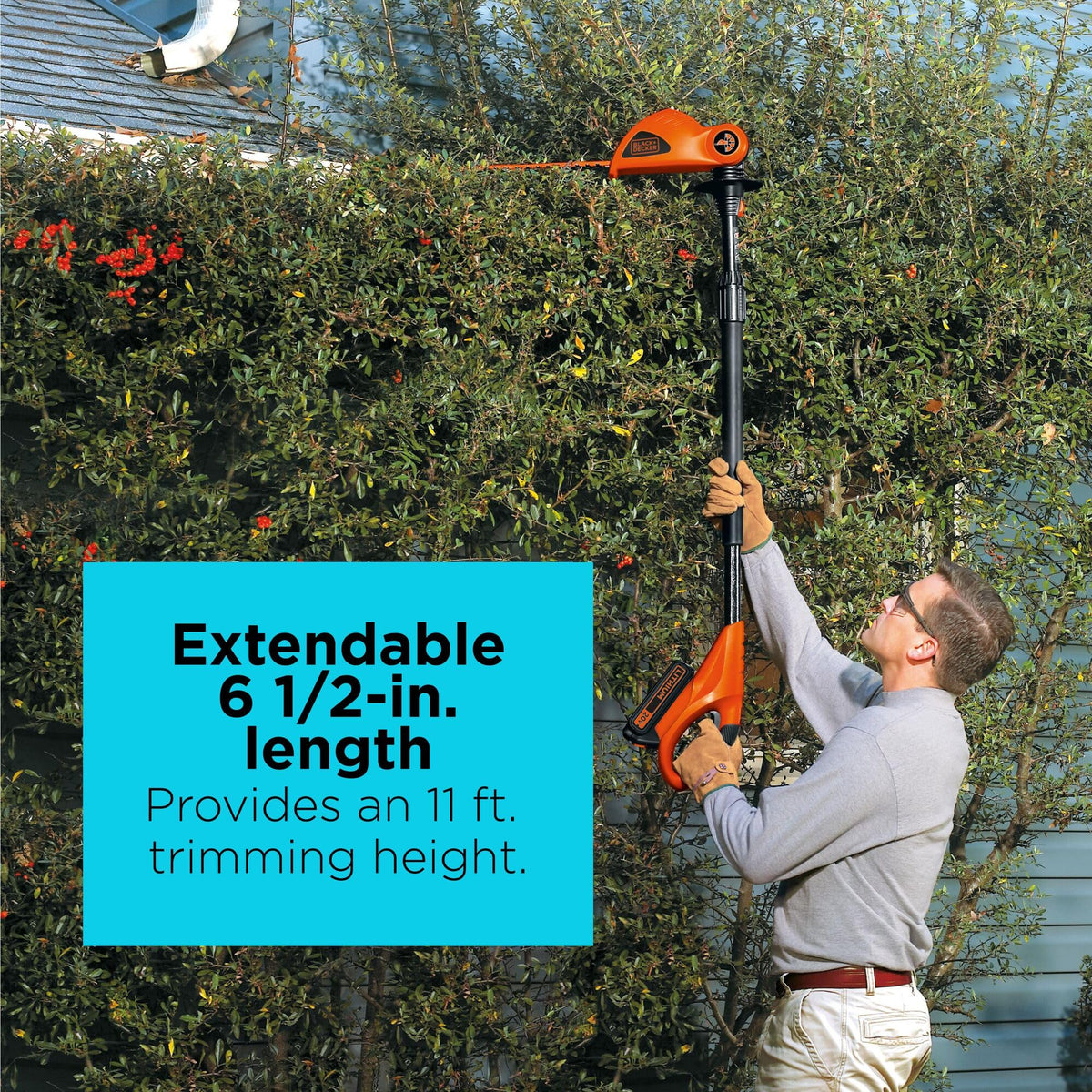 Black+Decker LPHT120 rust-proof fiberglass sections for durable connections