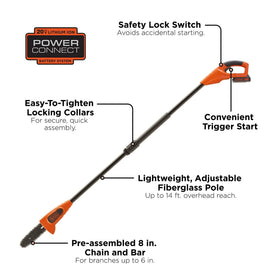 Black+Decker LPP120B in-line power head improves maneuverability between branches