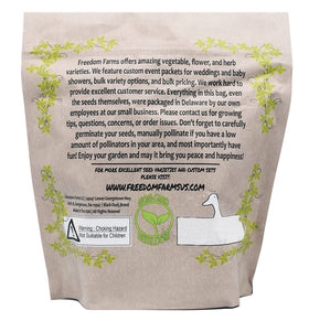 Black Duck Brand high germination seeds start sprouts in 7-14 days.