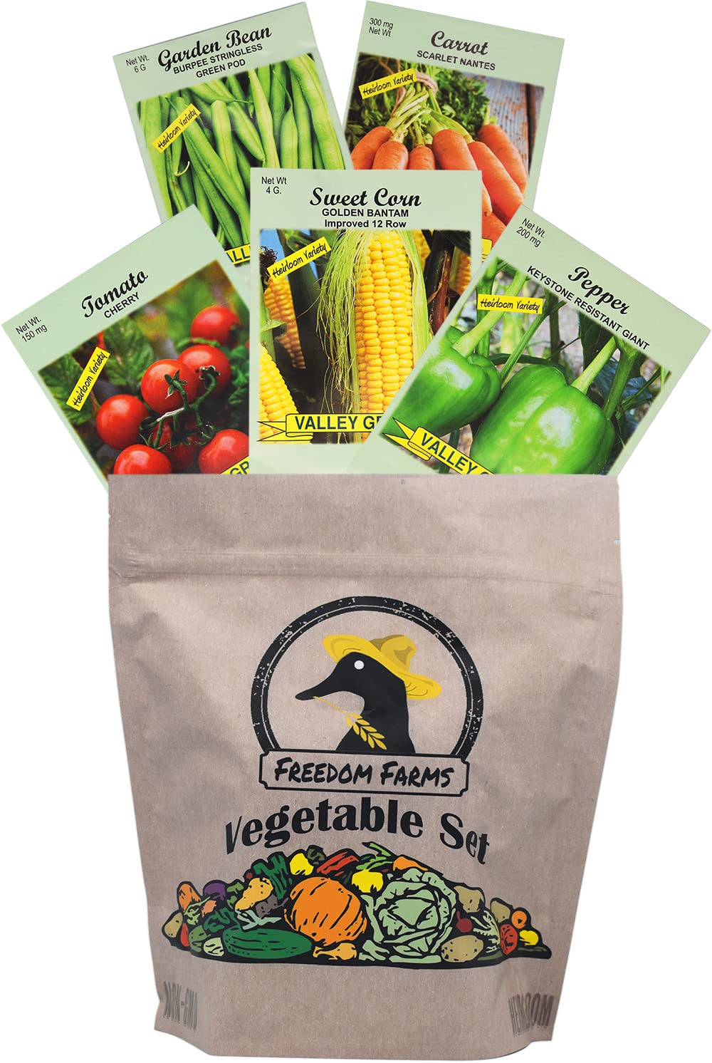 Black Duck Brand non-GMO seeds for natural gardening.