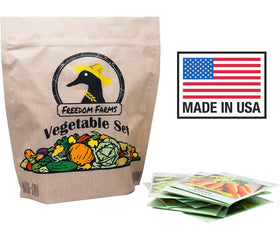 Black Duck Brand vegetable seed varieties for various garden crops.