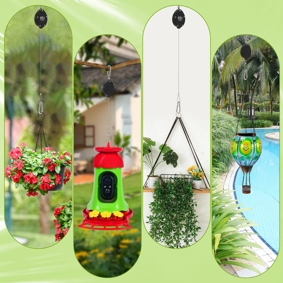 Black Elk Peak suitable for indoor and outdoor hanging use.