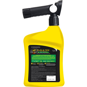 Black Flag ready-to-spray concentrate for easy outdoor flea and tick control.