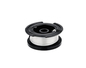 BLACK+DECKER AF-100-3ZP replaces worn spools with 30 ft line for quick trims.