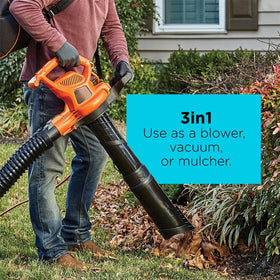 Flexi-Tube on BLACK+DECKER BEBL7000 enhances maneuverability around obstacles.